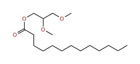 2,3-Dimethoxypropyl tridecanoate